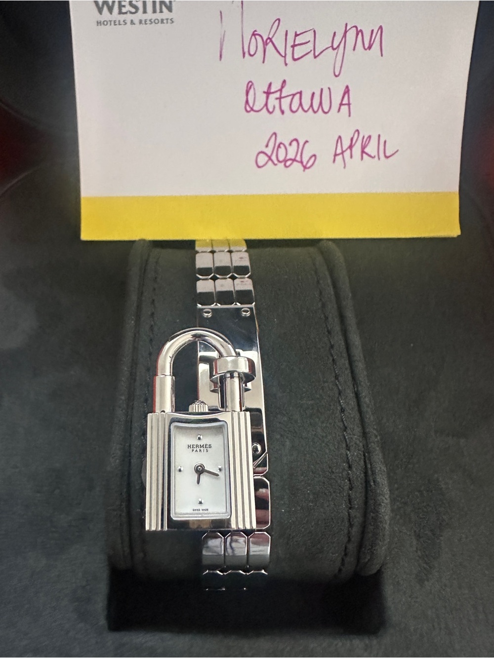 Authentic Hermes Kelly watch Mini - Picture 5 of 8